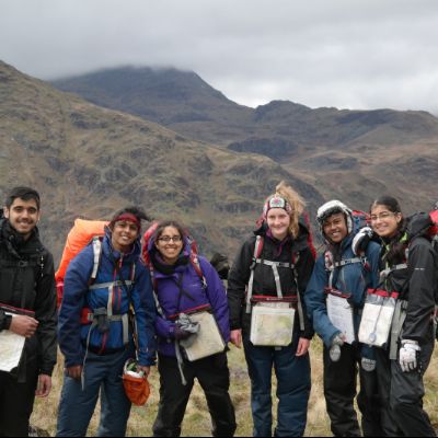 finish base of Snowdon
